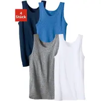 Maier Sports Camiseta térmica navy / azul moteado / gris moteado / blanco