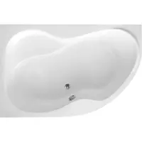 Hak Handelsagentur Koch Bañera Aqualine CIDLINA, 160x105x45 cm, izquierda, color blanco