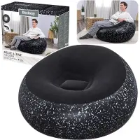 Bestway Silla Inflable Asiento Negro Inflar Una Silla 75153