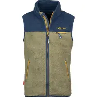 TROLLKIDS - Kid's Hemsedal Vest - Chaleco de forro polar size 128, oliva