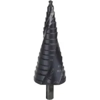 Bosch Broca escalonada HSS con revestimiento AlTiN, para conexiones de cables, de M10 a M40, 10 mm, 125,5 mm