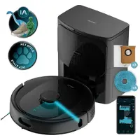 Cecotec Robot Aspirador Con Base De Auto-vaciado Conga 9990 Ai Spin Revolution Ultra Power Home Horizon