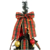 vidaXL Árbol de Navidad artificial con 200 luces LED, color verde, 215 cm, material: PVC