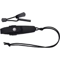 Morakniv Mora Eldris Black 12629 cuchillo de cuello con funda de lujo y firesteel
