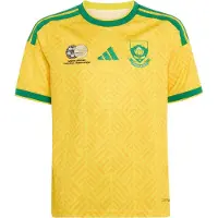 Adidas Camiseta funcional 'Südafrika 26' amarillo / curry / lima / negro