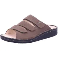 Finn Comfort Zapatos abiertos 'Pantolette Herren 01508 039014 Echtleder in braun' marrón