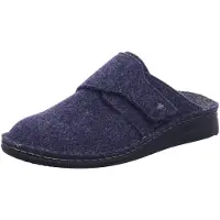 Finn Comfort Zapatillas de casa 'Hausschuh Herren 06503 416048 Filz in blau' azul