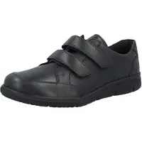 Solidus Zapatos con cordón 'Sneaker Low Herren 64500 00091 Echtleder in schwarz' negro