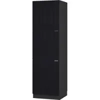Vicco Armario alto Fame-Line Rayas negras/Antracita 60 cm, Model 50875