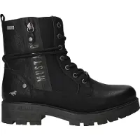 Mustang Botines con cordones negro