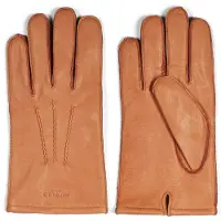 Howard London Guantes con dedos 'William' camelo