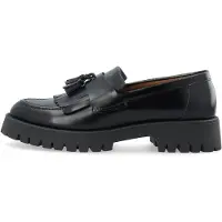 Bianco Zapatillas 'LEO ' negro