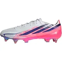 Adidas adidasBota de fútbol F50 Hyperfast Elite césped natural húmedo 38 Cloud White / Solar Purple / Solar Turbo Unisex