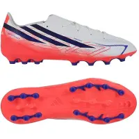 Adidas adidasBota de fútbol F50 Hyperfast League césped artificial 30 1/2 Cloud White / Solar Purple / Solar Turbo Niño