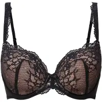 Lingadore Sujetador taupe / negro