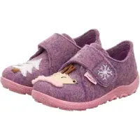 Superfit Zapatillas de casa 'HAPPY OCTI' azul claro / caramelo / lila oscuro / rosa