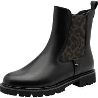 Tamaris Botines oliva / negro