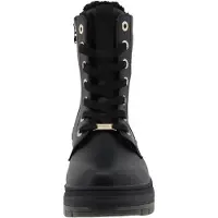 Tom Tailor Botines con cordones negro