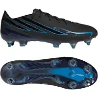 Adidas adidasBota de fútbol para césped natural húmedo F50 HYPERFAST ELITE 46 Core Black / Core Black / Lucid Ray Blue Unisex