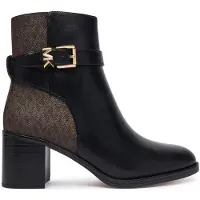 Michael Kors para mujer. 40T6RCME6L Botines de Piel con tacón Rachel negro (37), 3 a 5cm, Cremallera, Casual, Clásico, outlet 2