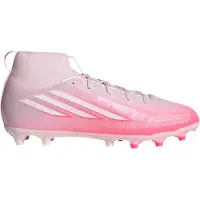 Adidas adidasBota de fútbol de media caña F50 SPARKFUSION LEAGUE césped natural seco / artificial 32 Solar Turbo / Cloud White / Distilled Pink Niño