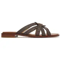 Michael Kors Zapatos abiertos 'ERIKA' marrón / marrón oscuro