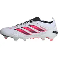 Adidas adidasBota de fútbol Predator Elite para césped natural seco 38 Cloud White / Solar Turbo / Core Black Unisex
