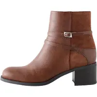 Next Botas de tobillo 'Forever Comfort' marrón rojizo