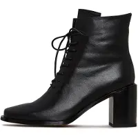 CESARE GASPARI Botines con cordones negro