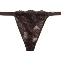 Lipsy Tanga marrón oscuro