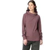 Vaude - Women's Tuenno Pullover - Sudadera size 38, morado/marrón
