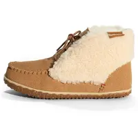 Minnetonka Botas 'Torrey' marrón / blanco
