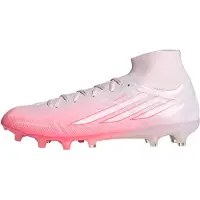 Adidas adidasBota de fútbol de caña media F50 SPARKFUSION PRO césped natural seco / césped artificial 42 Solar Turbo / Cloud White / Distilled Pink Mujer