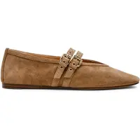 Steve madden Lydia Flat Shoes Taupe Suede Talla: 40 | Bailarinas Outlet | Mujer | Negro