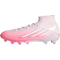 Adidas adidasBota de fútbol de media caña F50 SPARKFUSION ELITE césped natural seco / césped artificial 46 2/3 Solar Turbo / Cloud White / Distilled Pink Mujer
