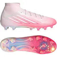 Adidas adidasBota de fútbol de media caña F50 SPARKFUSION ELITE césped natural seco / césped artificial 42 Solar Turbo / Cloud White / Distilled Pink Mujer