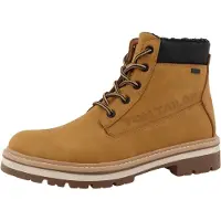 Tom Tailor Botas con cordones camelo