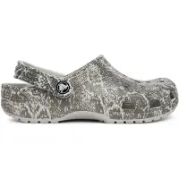 Crocs Zuecos gris moteado