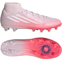 Adidas adidasBota de fútbol de media caña F50 SPARKFUSION LEAGUE césped natural seco / césped artificial 39 1/3 Solar Turbo / Cloud White / Distilled Pink Mujer