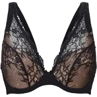Lingadore Sujetador taupe / negro