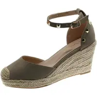 Beppi Sandalias 'Casual Wedge Sandal' taupe