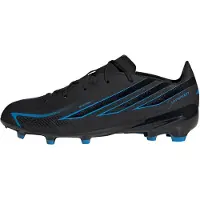 Adidas adidasBota de fútbol infantil F50 HYPERFAST LEAGUE para césped natural seco 30 1/2 Core Black / Core Black / Lucid Ray Blue Niño