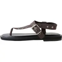 Next Sandalias de dedo marrón