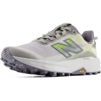 New Balance Zapatillas de running 'Rebel Trail' gris / lima / verde pastel
