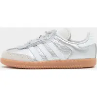 Adidas Originals adidasZAPATILLA CON CIERRE CÓMODO Y CORDONES ELÁSTICOS SAMBA OG 20 Silver Metallic / Cloud White / Gum Niño