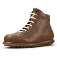 Camper Botas con cordones ' Pelotas Ariel ' marrón claro