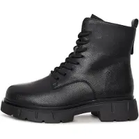 CESARE GASPARI Botines con cordones negro