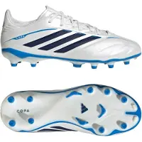 Adidas adidasBota de fútbol Copa Pure IV Elite para césped natural seco 36 Zero Metalic / Dark Blue / Lucid Ray Blue Niño