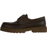 HUGO Zapatos con cordón 'Draven' marrón oscuro