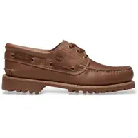 Timberland para hombre. TB0A2PDQAMX1 Náuticos de piel Authentic marrón (47.5 W), Plano, Cordones, Casual, Clásico, outlet 2026.
